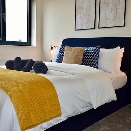 Stylish Modern 1Bed Apartment In Bedford Bagian luar foto