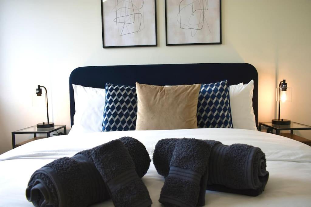 Stylish Modern 1Bed Apartment In Bedford Bagian luar foto