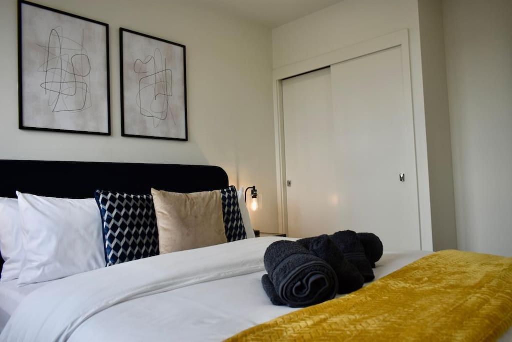 Stylish Modern 1Bed Apartment In Bedford Bagian luar foto
